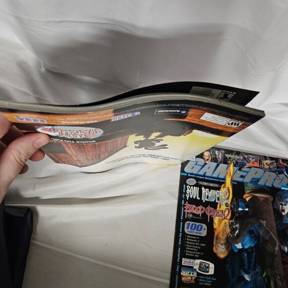 Game Pro Magaziner Lot of 2 September 2001 & October 2003 Soul Reaver Blood Omen - Picture 4 of 4